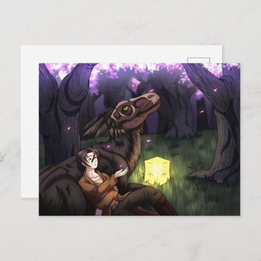 Carte Postale Saison des Sakura (Devant / Derrière)