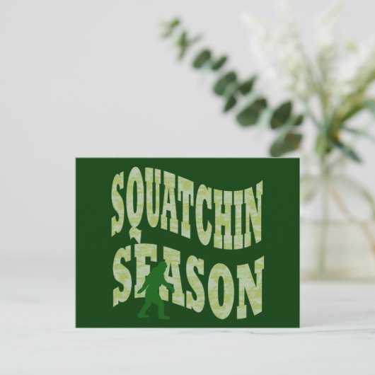 Carte Postale Saison Squatchin (Debout devant)