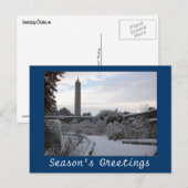 Carte postale saisonnière de Dublin (Devant / Derrière)