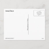 Carte postale saisonnière de Dublin (Dos)