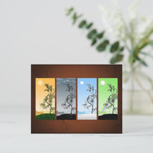 Carte Postale Saisons (Debout devant)