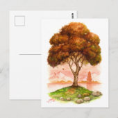 Carte Postale Saisons de changement (Devant / Derrière)
