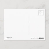 Carte Postale Sakura Cherry Blossoms Red Stars (Dos)