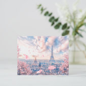 Carte Postale Sakura français (Debout devant)
