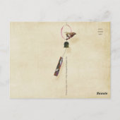 Carte postale Sakura Girl (Dos)