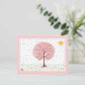 Carte postale Sakura Tree (Debout devant)