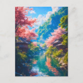 Carte Postale Sakura Utsuru Seiryū (Devant)