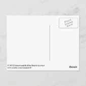 Carte postale Sakyamuni Buddha (Dos)