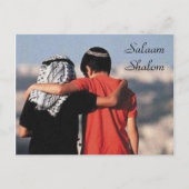 Carte postale Salaam Shalom (Devant)