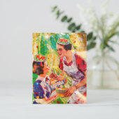 Carte Postale Salad Plate Hats  (Debout devant)