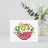 Carte Postale Salade (Debout devant)