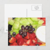 Carte Postale Salade de fruits (Devant / Derrière)