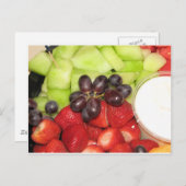 Carte Postale Salade de fruits (Devant / Derrière)