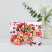 Carte Postale Salade de fruits frais (Debout devant)