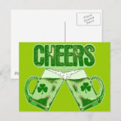 Carte Postale Salades de bière verte (Devant / Derrière)