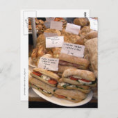 Carte Postale Salami italien (Devant / Derrière)