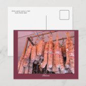 Carte Postale Salami italien (Devant / Derrière)