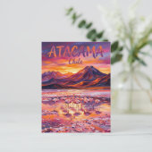 Carte Postale Salar d'Atacama Chili (Debout devant)