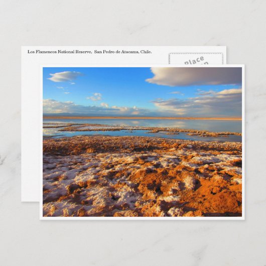 Carte Postale salar de atacama (Devant / Derrière)