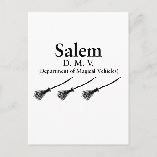 Carte Postale Salem (Devant)