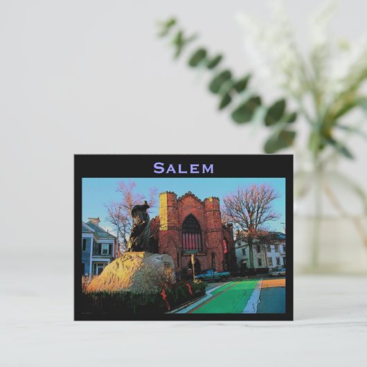 Carte postale Salem (Debout devant)