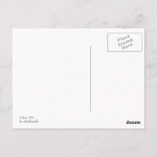 Carte Postale Salem (Dos)