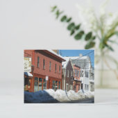 Carte Postale Salem en hiver (Debout devant)