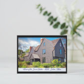 Carte Postale Salem, Massachusetts - Maison des Sept Pâtes (Debout devant)