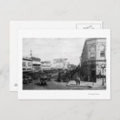 Carte Postale Salem, OR Vue de la ville sur State Street Photogr (Devant / Derrière)