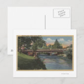 Carte Postale Salem, Oregon - Belle Mill Creek (Devant / Derrière)