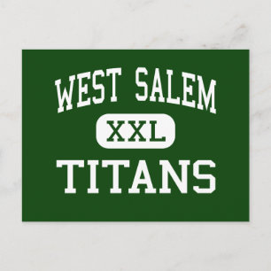 Carte Postale Salem Ouest - Titans - Lycée - Salem Oregon