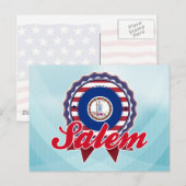Carte Postale Salem, VA (Devant / Derrière)