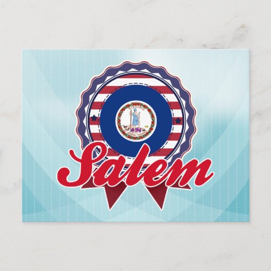 Carte Postale Salem, VA (Devant)