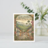Carte Postale Salento Colombie (Debout devant)