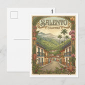 Carte Postale Salento Colombie (Devant / Derrière)