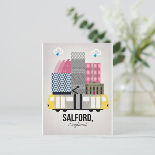 Carte Postale Salford (Debout devant)