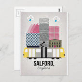 Carte Postale Salford (Devant / Derrière)