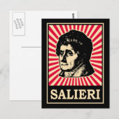 Carte Postale Salieri (Devant / Derrière)