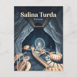 Carte Postale Salina Turda Roumanie