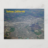 Carte postale Salinas, Californie - Vue aérienne (Devant)