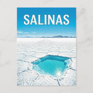 Carte Postale Salinas Grandes