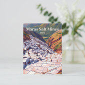 Carte Postale Salineras de Maras Pérou (Debout devant)