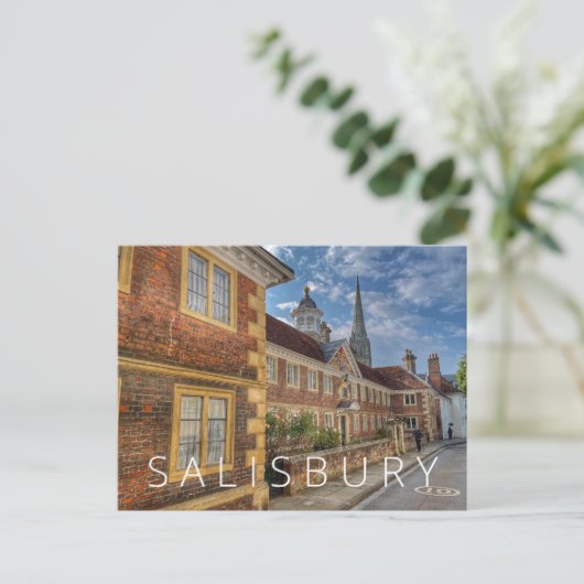 Carte Postale Salisbury (Debout devant)