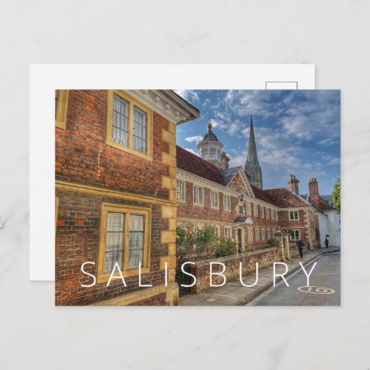 Carte Postale Salisbury (Devant / Derrière)