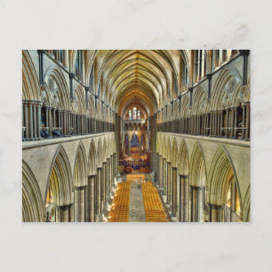 Carte postale Salisbury Cathedral Interior