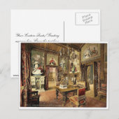 Carte Postale Salle à manger, Château de Neuschwanstein, Haute B (Devant / Derrière)