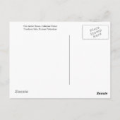 Carte Postale Salle Ambre, Palais Catherine, Russie (Dos)