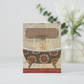 Carte postale Salle de bain française (Debout devant)