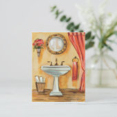 Carte Postale Salle De Bains Contemporaine (Debout devant)