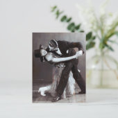 Carte Postale Salle de bal romantique Dancing Duo Photographie V (Debout devant)